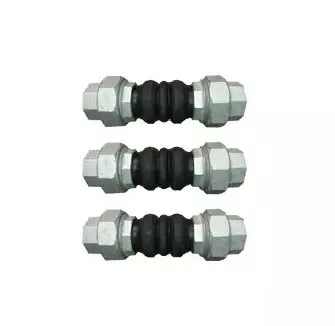 KXT-B-Type Pipe Damping Soft Joint Double-Union Internal Thread Soft Joint Rubber Thread Soft Joint DN15 DN