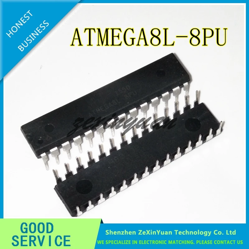 

5PCS ATMEGA8L-8PU ATMEGA8L-8 ATMEGA8L ATMEGA8 DIP28 IC