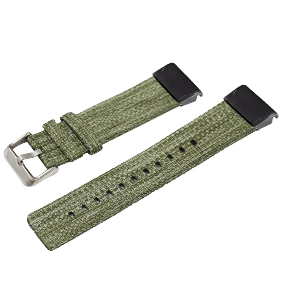 Correa de reloj de 26 y 22mm para Garmin Fenix 7, 7X, 6, 6X, 6S Pro, 5, 5X Plus, 3 HR 935, correa de muñeca de nailon de liberación rápida