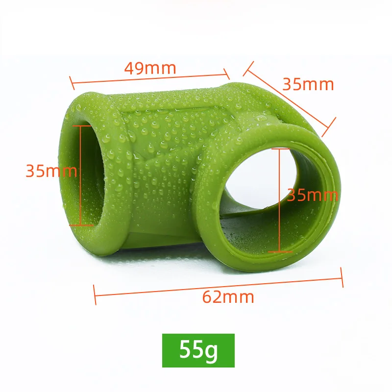 Reusable Penis Ring Ball Stretcher Semen Lock Ring Penis Cock Sleeve Dick Testis Cage Adult Toys for Men Sex Erectile Time Delay