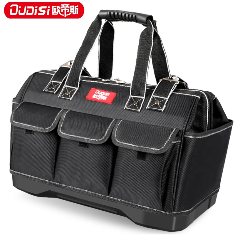 OUDISI Upgrade Tool Bag 13/17/19/21 Inch Large Capacity Oxford Waterproof Wear-Resistant Electrician Storage Bag