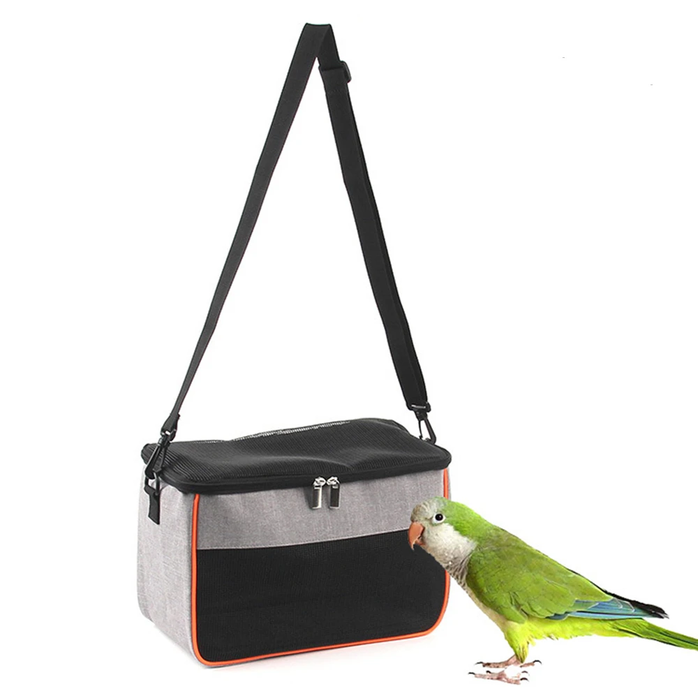 

Portable Pet Bird Cage Parrot Carrier Hamster Lizard Bag Sugar Glider Backpack Rabbit Squirrel for Small Animals Pet Accessories