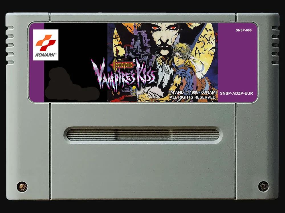 

16Bit Games ** Castlevania Vampire's Kiss ( PAL EUR Version!! )