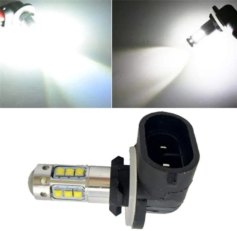 2PC 80W LED Headlight Bulb Super White Driving Lights For Arctic Cat 400 500 550 650 700 1000 700s Prowler xt 550 HDX