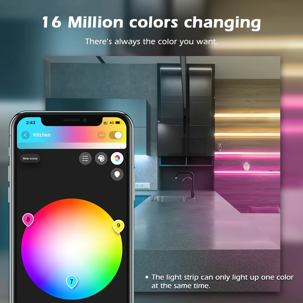 Zigbee 3.0 5 in 1 Smart Led Controller RGB CCT RGBW Dimmer Compatible Tuya Echo Smartthings Conbee Hub Alexa Google Home