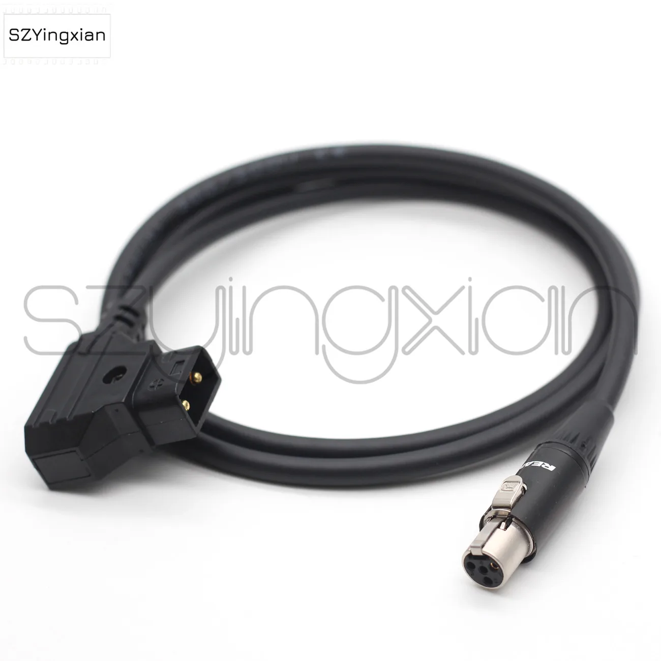 Sound Equipment 833 / Scorpio Power Cord. D-Tap To TA4F mini XLR 4-Pin Plug