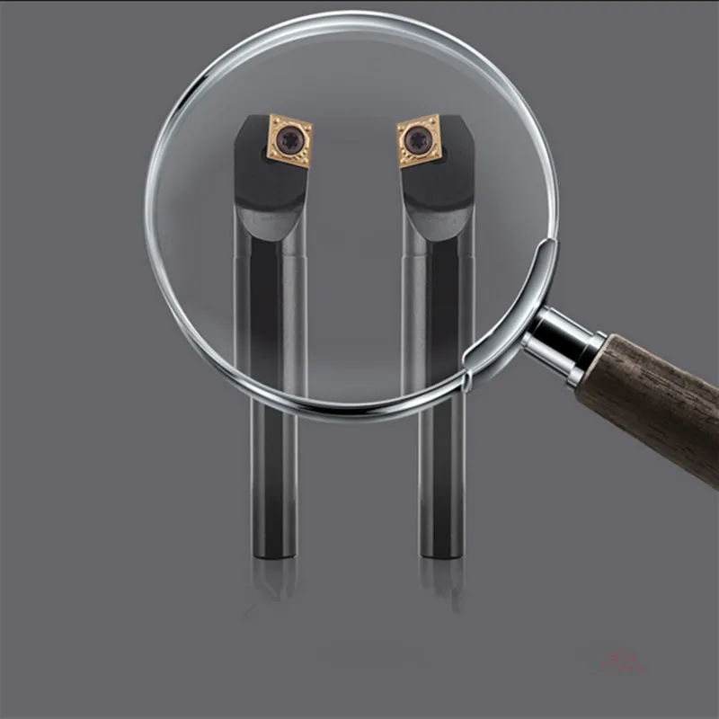 1PCS S08 10K 12M 16Q 20R 25S-SCKCR/L06/09 เครื่องมือผู้ถือเครื่องกลึง CNC. หลุมเครื่องมือ. สำหรับ CCMT060204