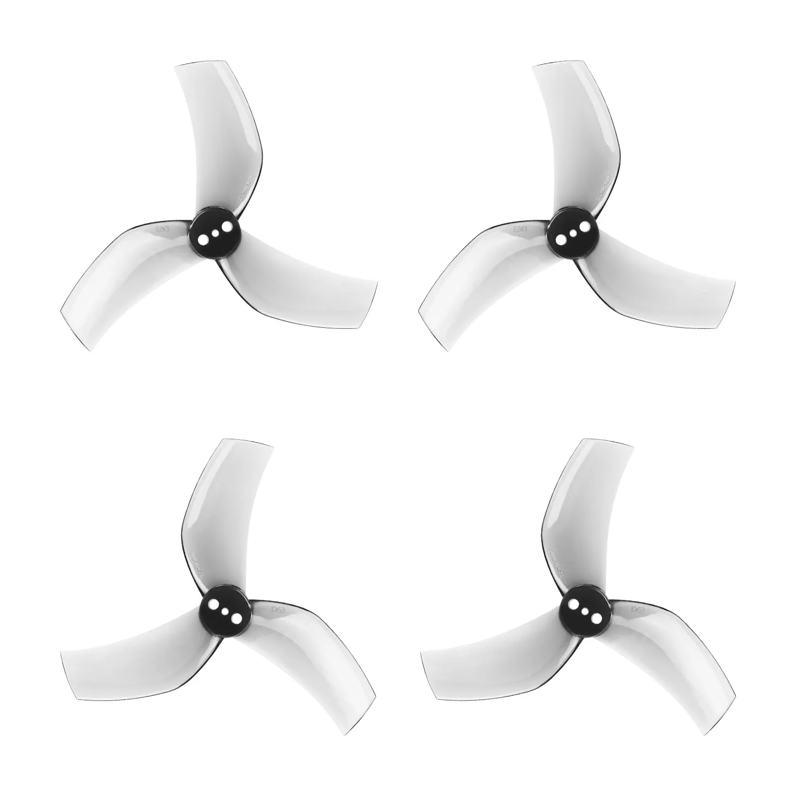 BETAFPV Gemfan D63 3-Blade Propellers 1.5mm Shaft For Beta95X V3/Beta95X V3 /pavo25Digital Version Racing Drone Propellers