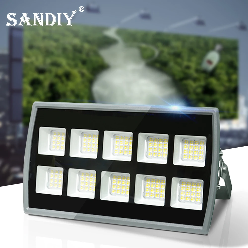 

SANDIY Floodlight Outdoor Lighting 100W 300W 600W High Power Projector Exterior Wall Building Garden Trees Lamp Square Spotlight