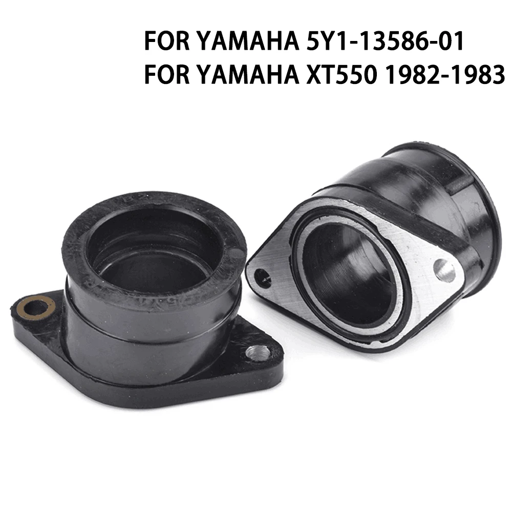 Części motocyklowe Interfejs gaźnika dla Yamaha 5Y1-13586-01 XT550 XT 550 1982 1983 Podkładka gaźnika Plastikowy kolektor dolotowy