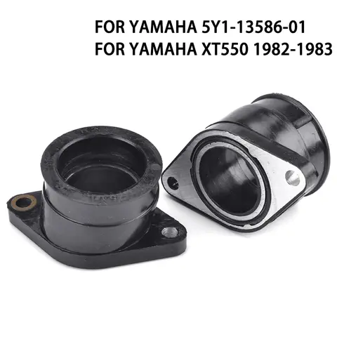 Motorcycle Parts Carburetor Interface For Yamaha 5Y1-13586-01 XT550 XT 550 1982 1983 Carburetor Pad Plastic Intake Manifold