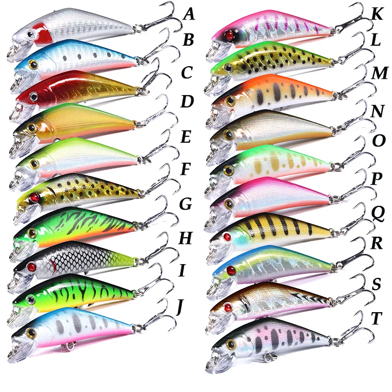 WESTBASS 1PX Micro Minnow Lure 68mm-5.2g Sinking Fishing Bait Shore Casting Wobbler Artificial Hard Swimbait Bass Jerkbait Pesca