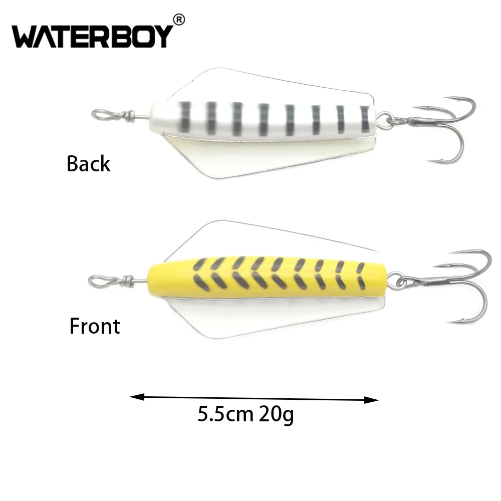WATERBOY TW 5,5 cm 20g Teufel Angeln Locken VIB Kunststoff Salzwasser Süßwasser Canberra Mörder Tasmanian Salmon Pike Walleye Bass Köder – Detail 25