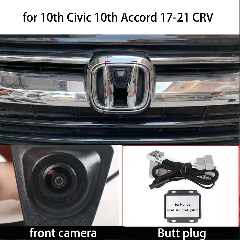 Suitable for Honda  XR-V 10th Accord  Odyssey  10th Civic  17-21CRV HD front camera  original car screen upgrade front camera