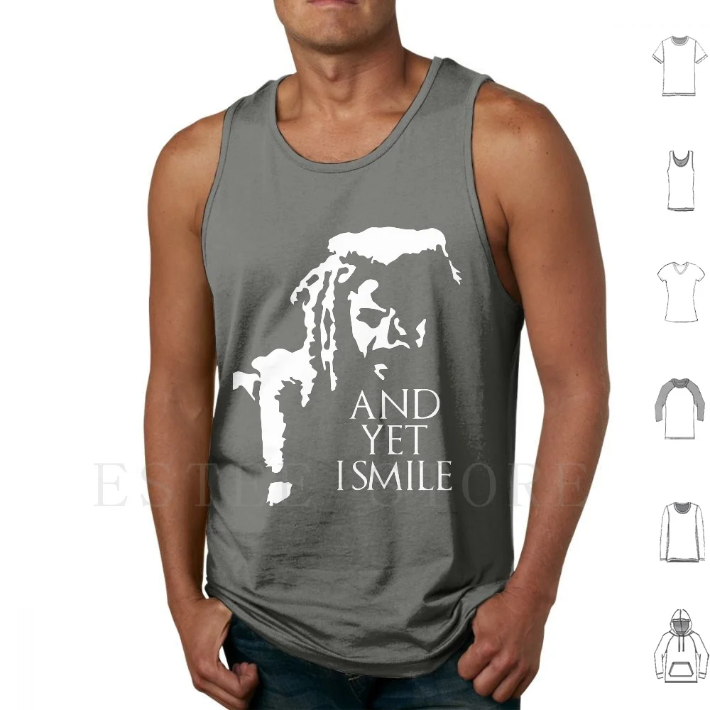 twd-king-ezekiel-et-mais-j'ai-souriez-debardeurs-gilet-coton-twd-the-walking-dead-walkingdead-king-ezekiel-sauveur-hilltop-the