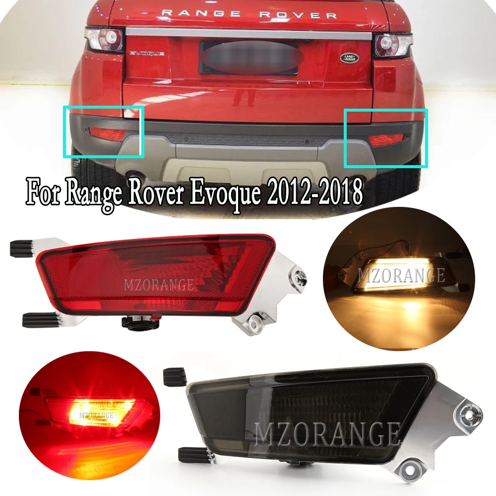 

Rear Bumper Light For Range Rover Evoque 2012 2013 2014 2015 2016 2017 2018 Tail Reflector Fog Lamp With Bulb Car Accessories