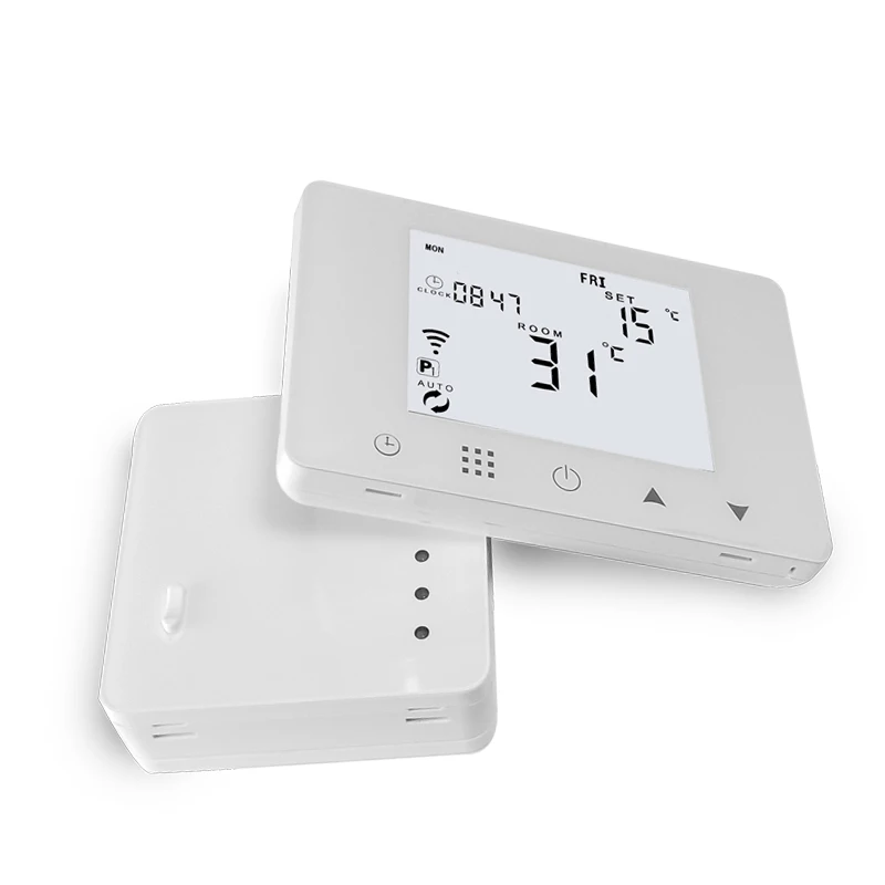 Cenbey termostato inteligente sem fio wifi RF aquecimento por piso radiante termostatos aquecimento central bateria programável caldeira alexa