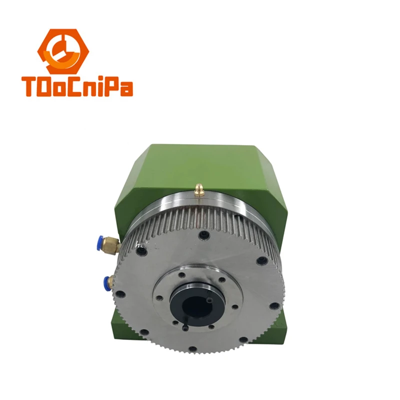Pequeno pneumático Chuck Seat, rotação rápida do eixo, rolamento Belt Polia, DAM-25T DAM-15T