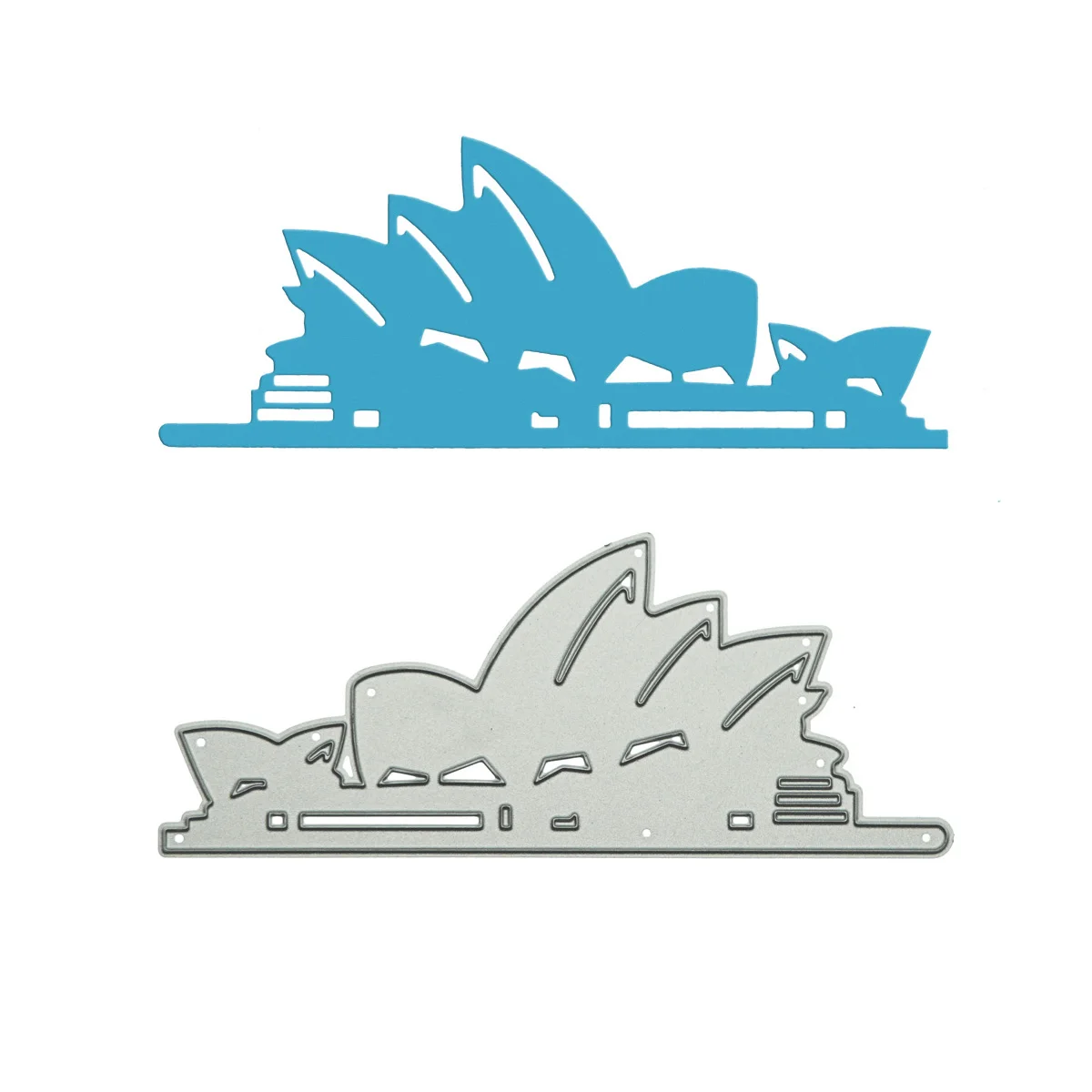 Australia Landmark Sydney Opera House Metal Cutting Die For Scrapbooking DIY Photo Album Clipart Decorating Paper Cutter Stencil