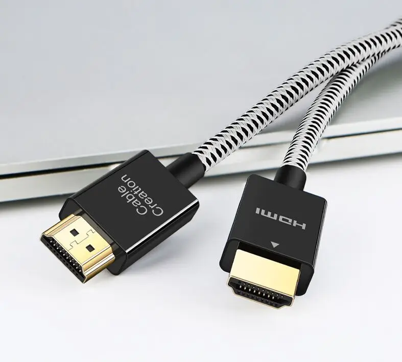 8K @120Hz Ultra High Speed HDMI Cable HDMI 2.1 48Gbps with Braid,Support HDR, eARC, VRR, Nintendo Switch, Roku, Xbox, PS4