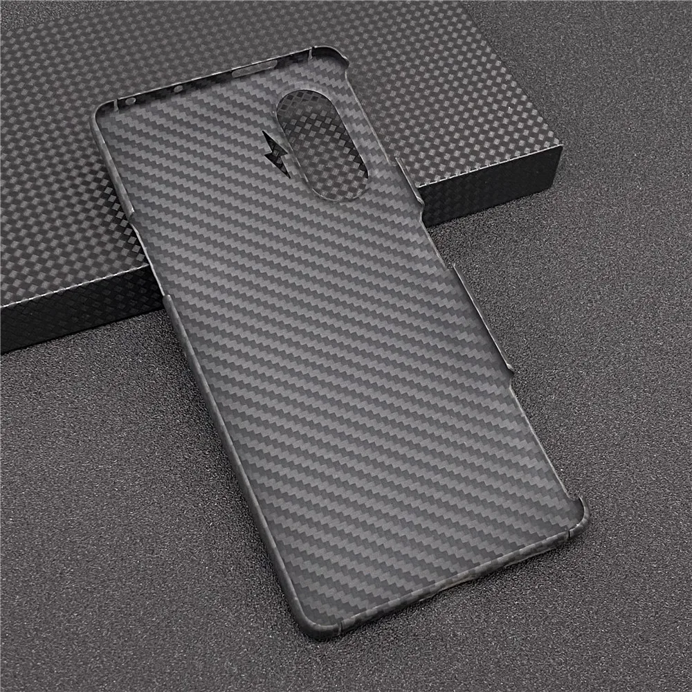 Real Carbon Fiber Phone Case for Xiaomi Redmi K50 K40 Pro Gaming Ultra Thin Anti-fall Carbon Fiber Hard Cover Cases for POCO F3