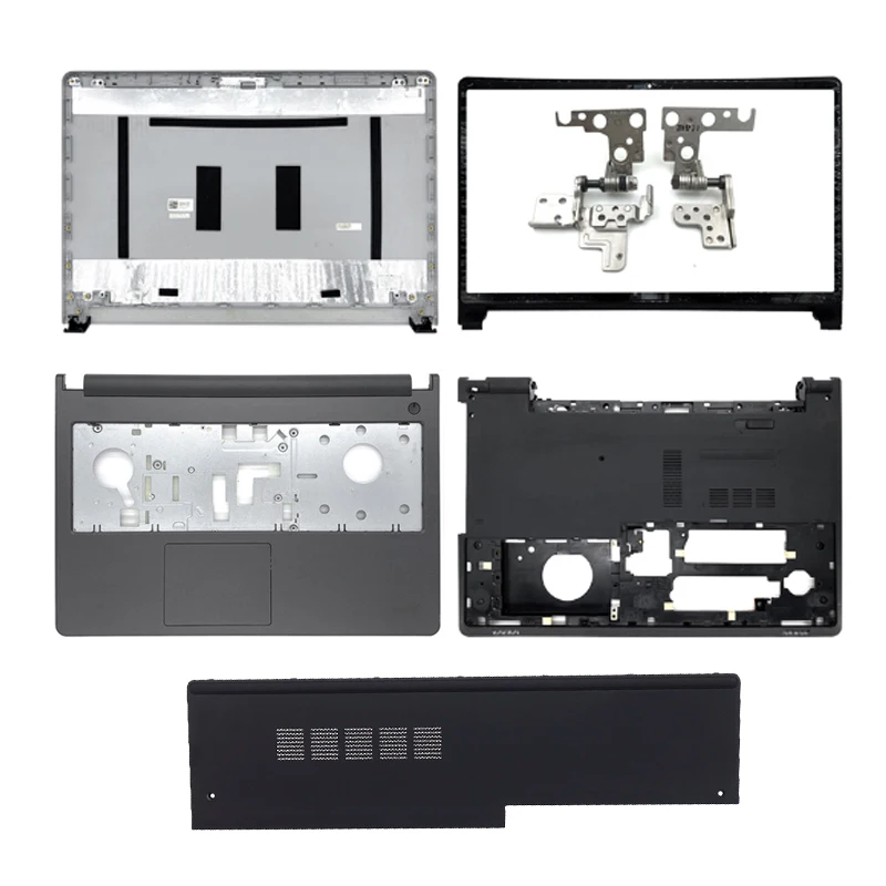 

New For Dell Inspiron 15 5000 5555 5558 LCD Back Cover/Front Bezel/Palmrest/Bottom Case Top Case 00YJYT AP1AP000300 Touch