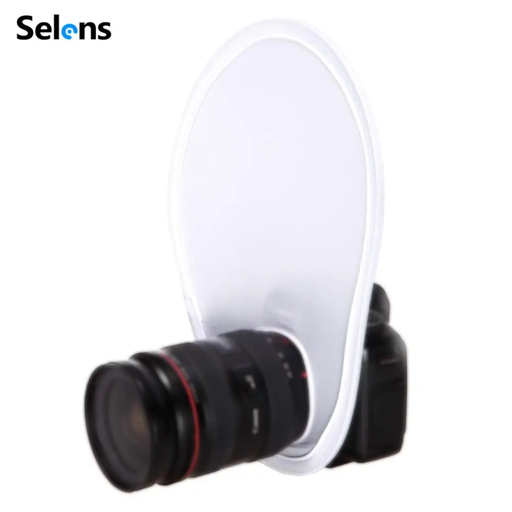 Meking การถ่ายภาพแฟลชเลนส์ Diffuser Reflector แฟลช Diffuser Softbox สำหรับ Canon Nikon SONY Olympus DSLR กล้องเลนส์