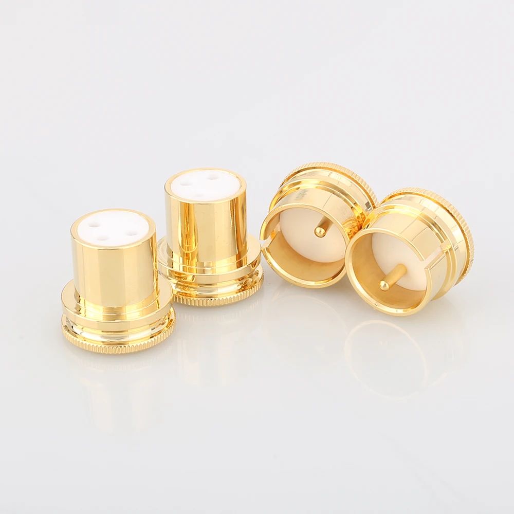 

High Quality Gold Plated XLR Plug caps hifi audio protective xlr plug caps