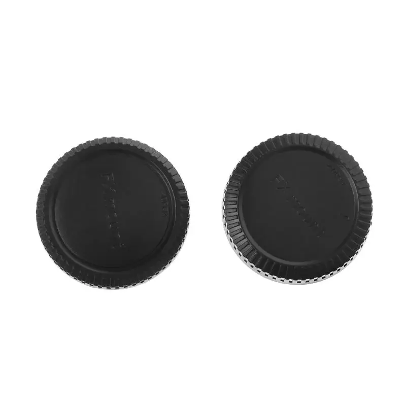 2022 New Rear Lens Body Cap Camera Cover Anti-dust Protection Plastic Black for Fuji FX X Mount