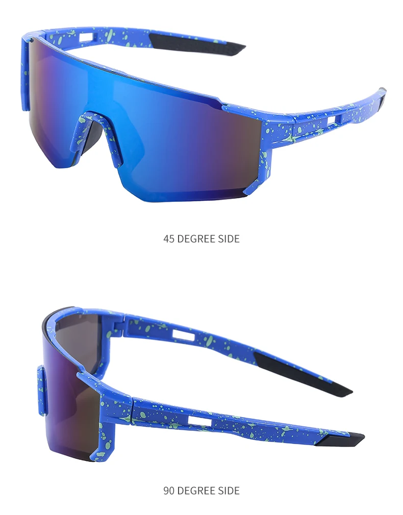 Übergroße randlose Sport-Polarisations-Sonnenbrille für Damen, neue modische rahmenlose Shield-Sonnenbrille für Herren, Outdoor-Fahrradbrille 2026 – Detail 14