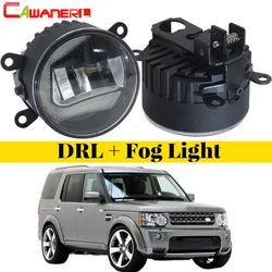 Cawanerl For Land Rover Discovery 4 LR4 SUV (LA) zamknięty pojazd terenowy 2010-2013 światło przeciwmgielne LED DRL reflektor do jazdy dziennej