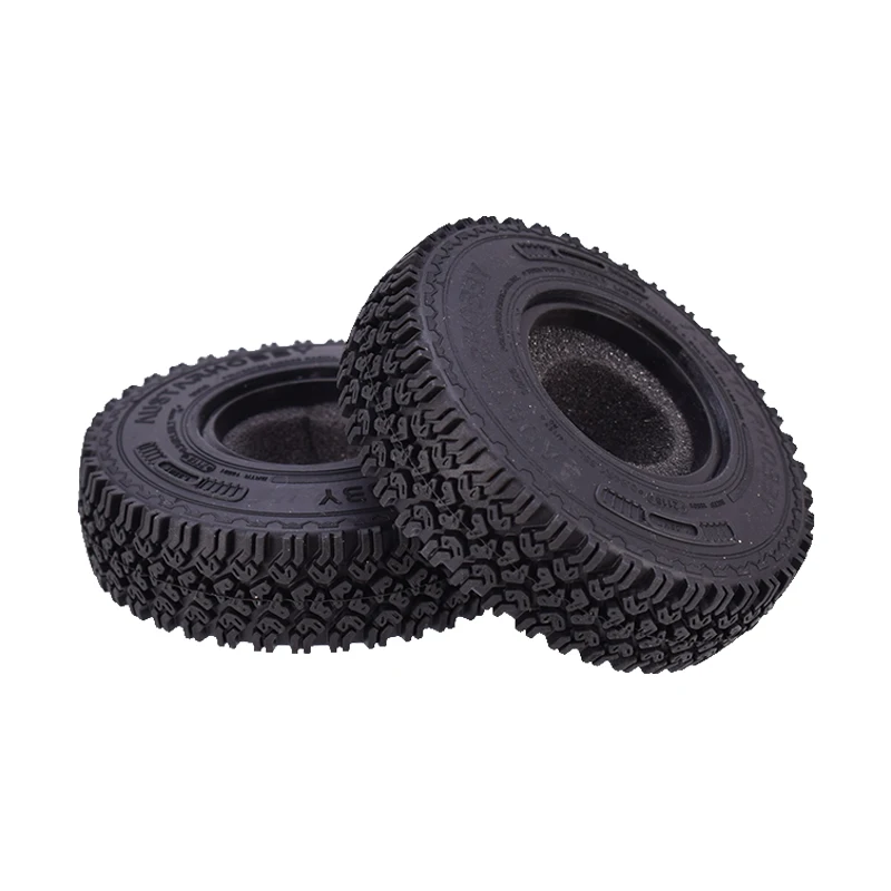 AUSTARHOBBY 4Pcs 1.55Inch Rubber Wheel Tires 90mm Tyre for RC Crawler Car MST JIMNY Axial AX90069 D90 TF2 Tamiya CC01 LC70