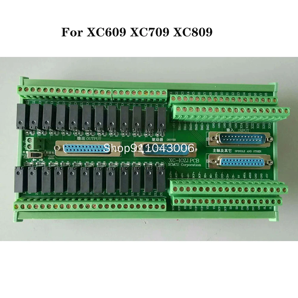 Integrated Adapter Input & Output Board Amplifying Board Wish 4 Cables For XC609 XC709 XC809