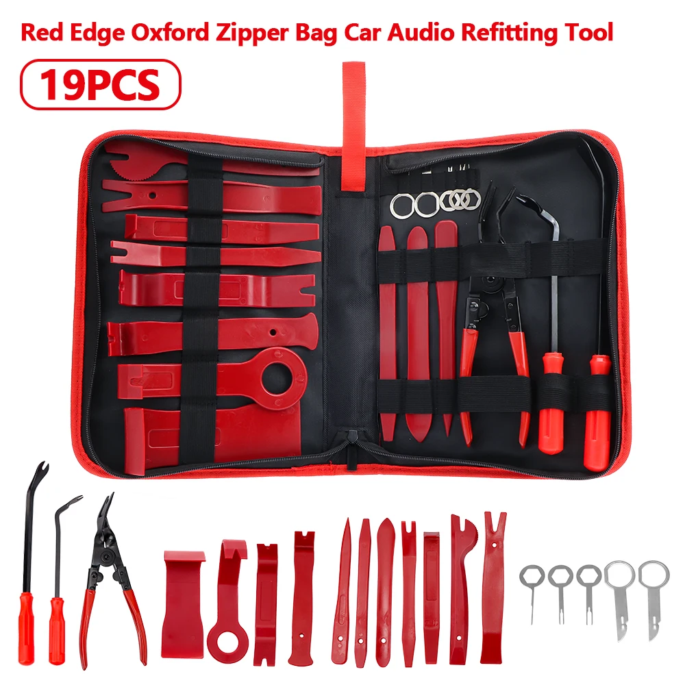 

1 set Hand Tool Car Disassembly Tools Set DVD Stereo Refit Kits Interior Plastic Trim Panel Dashboard Removal Tool Repair Tools