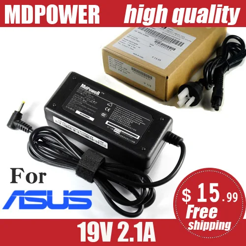 MDPOWER For ASUS EeePC 1101HA 1201HA 1201K notebook laptop power supply power AC adapter charger cord 19V 2.1A