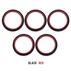 Double color Car Air Condition Air Vent Outlet Ring Cover Trim Decoration for Mercedes Benz A W176 GLA X156 CLA C117 class
