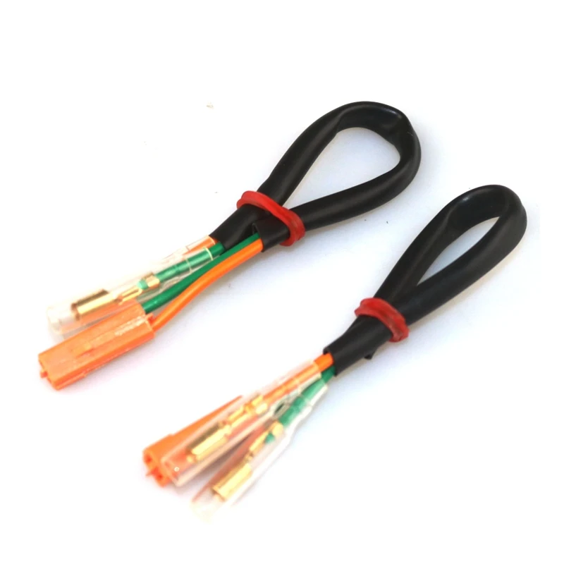 Motorcycle Turn Signals Indicator Light and cable Kit For HONDA CBR250R CBR600F4 CBR900RR CBR929RR CBR954RR VTR1000 VT750