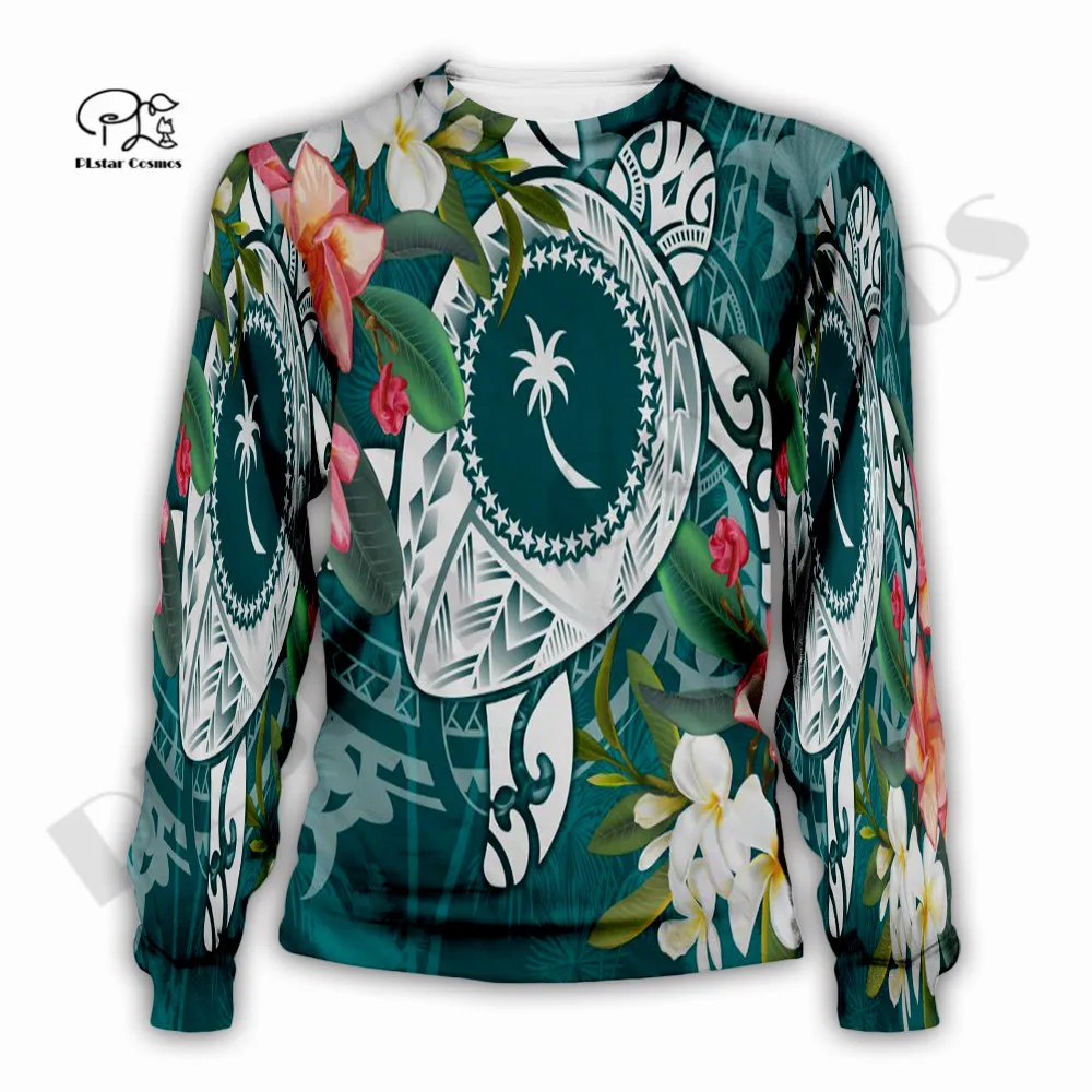 PLstar Cosmos 3DPrinted Newest Chuuk Island Tribal Tattoo Unique Harajuku Pullover Streetwear Unisex Hoodies/Sweatshirt/Zip A-4