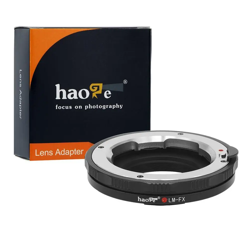 

Haoge Macro Focus Lens Mount Adapter for Leica M LM, Zeiss ZM, Voigtlander VM Lens to Fujifilm Fuji X FX Mount Camera