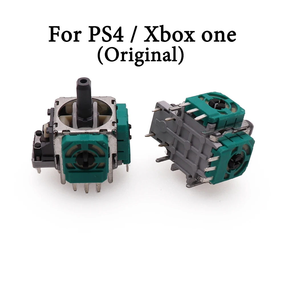 2pcs for  PS2 PS3 PS4 PS5 for Xbox 360 Xbox one 3D Analog Joystick Thumb stick Potentiometer for NGC NS Pro