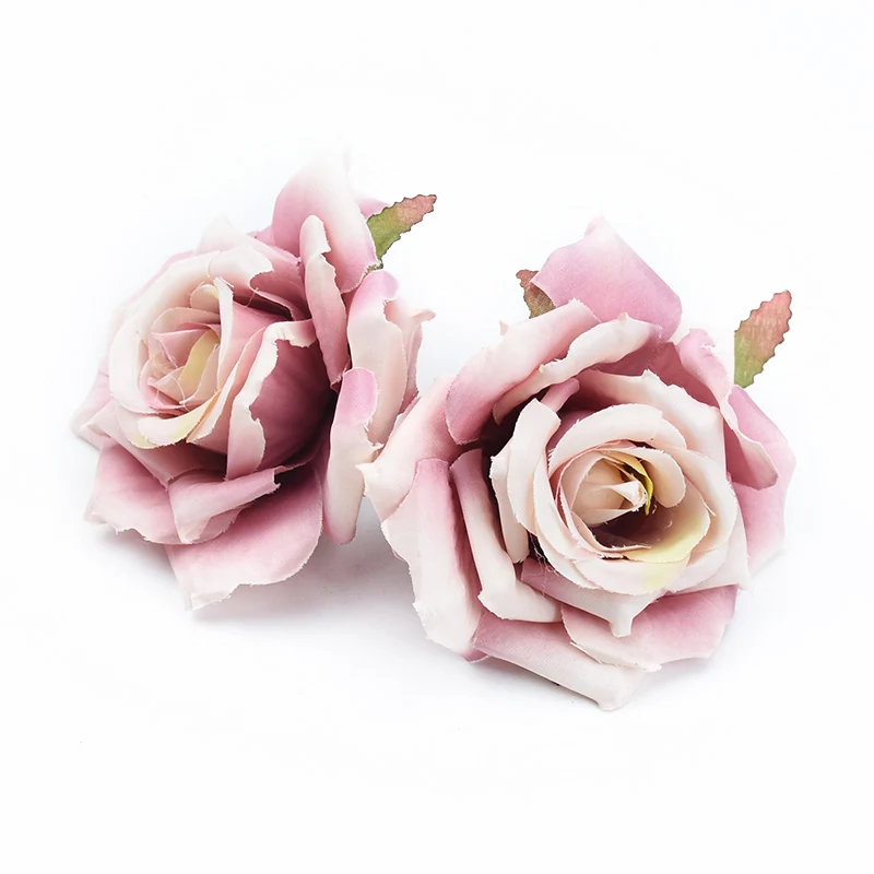 5/10 Stück Großhandel Künstliche Blumen Rosen Mehrfarbige Pflanzen Hochzeit Scrapbooking Hintergrund Heim Zimmer Tisch Dekoration DIY Geschenkbox – Detail 11