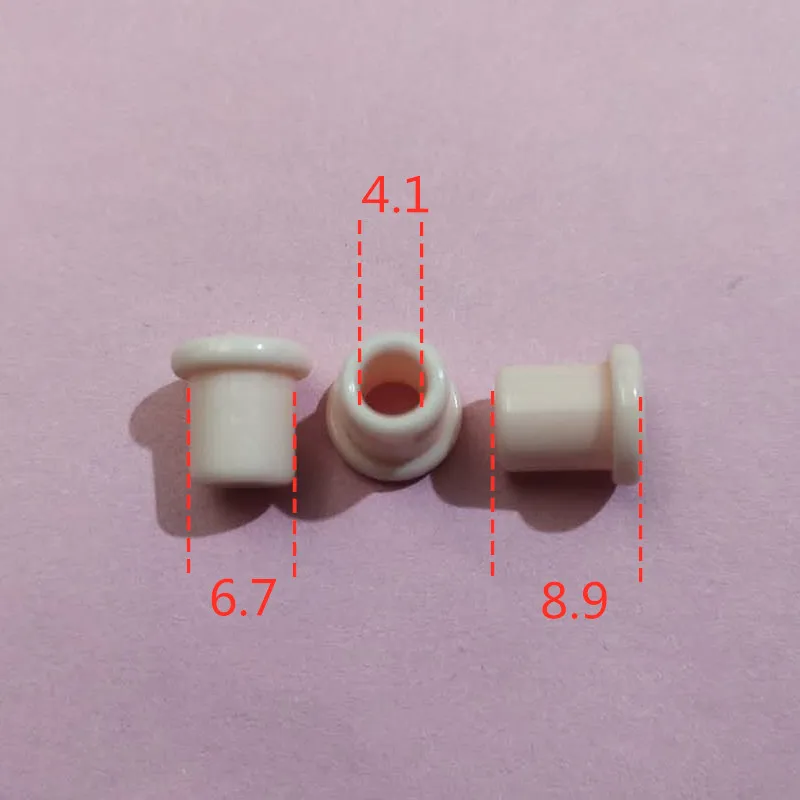 Fabrik direkt alumina porzellan auge polieren 99 porzellan glatt verschleiß-beständig threading porzellan auge gewinde loch spinning m