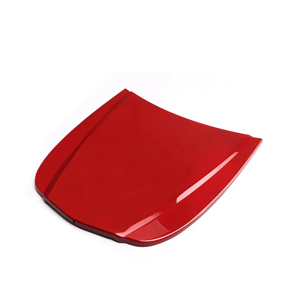 Miniature Steel Car Hood Display Red Car Bonnet Display Mold With Paint For TPU PPF Vinyl Wrapping Show MO-179C-1