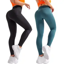 Legging de Sport sans couture pour femmes, pantalon de Yoga taille haute, de Fitness, de Gym, d'entraînement, de course à pied