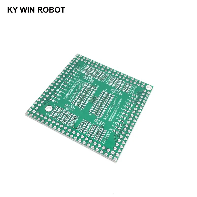 1pcs QFP / EQFP / TQFP / LQFP144 / LQFP128 SMD turn DIP CPU broad 0.5mm IC adapter Socket / Adapter plate / PCB