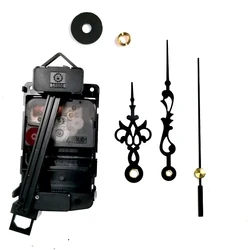12888 Young Town Screw In Type 4 Kinds Sweep Plastic Movement With Pendulum 9301 Black Hands Clock Accessory Quartz DIY Kits