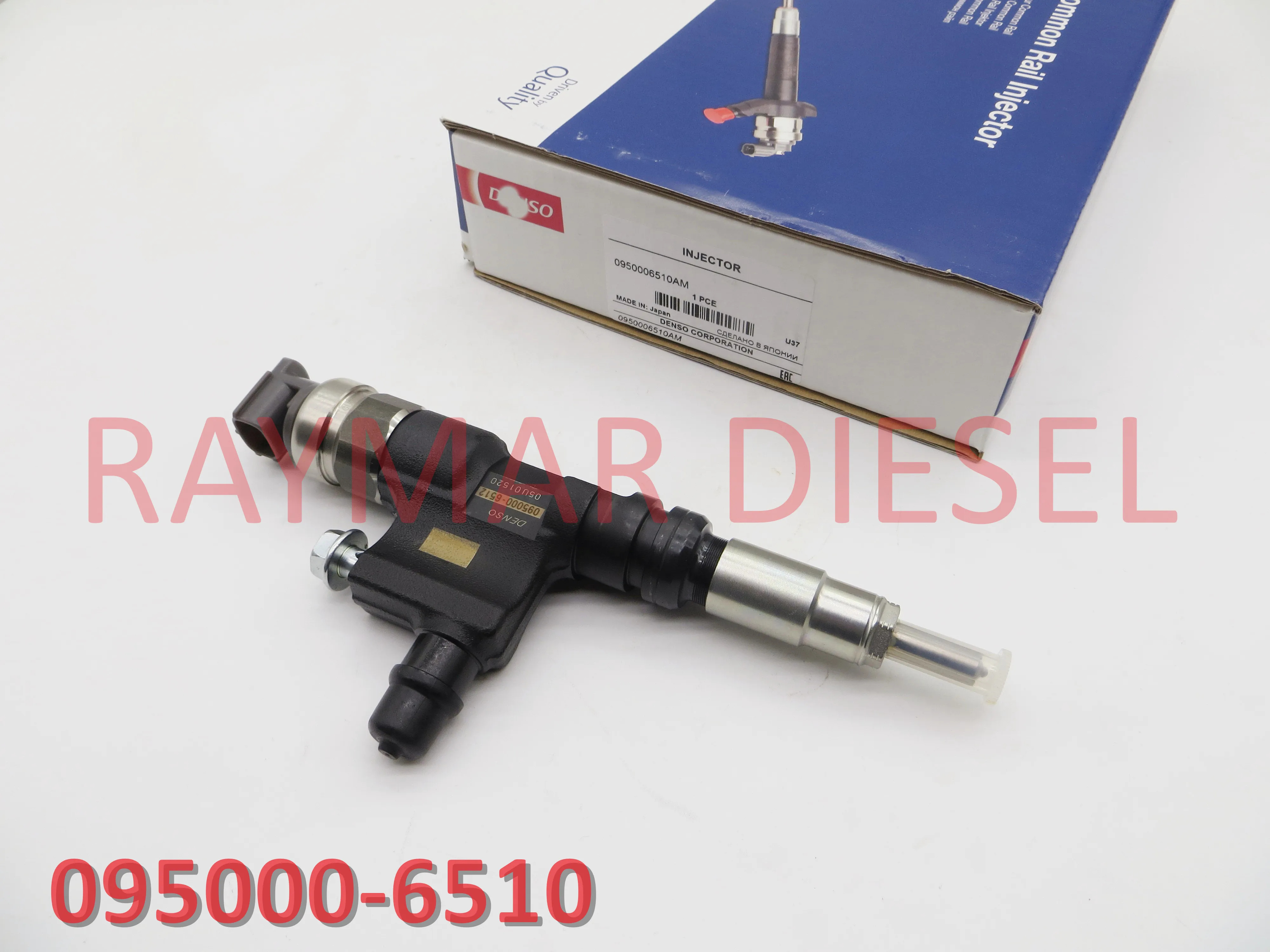 Genuine common rail injector 095000-6510 for 23670-79018, 23670-78111, 23670-E0081, 23670-E0082