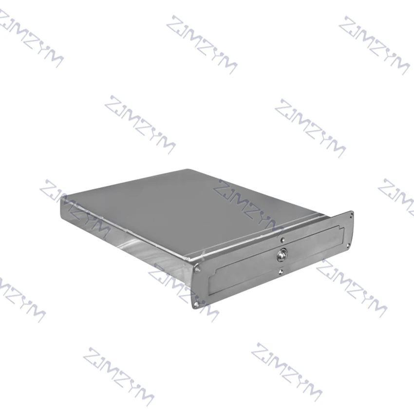 Escalera telescópica ajustable de acero inoxidable para barco, escalera de 3 secciones de 890MM, antideslizante, tipo caja de GM-HW-L0401