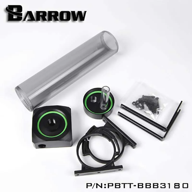 Barrow PC Water Cooling DDC Pump Cover Reservoir Integrated Set Kit Computer Modding Water Tank PBTT-BBB