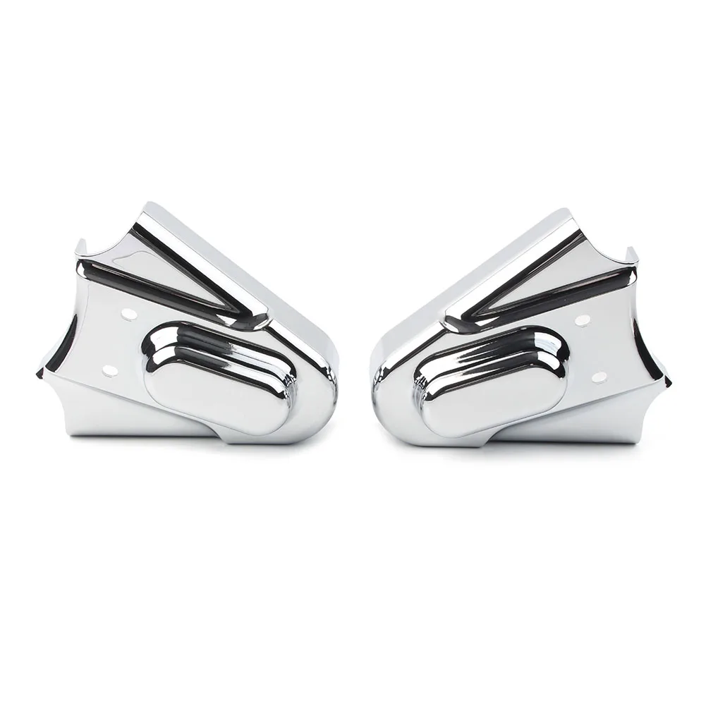 Chrome Phantom Covers para Moto, ABS Eixo Guarda, Harley Davidson Heritage Softail FXST, 1986-2007, 2pcs